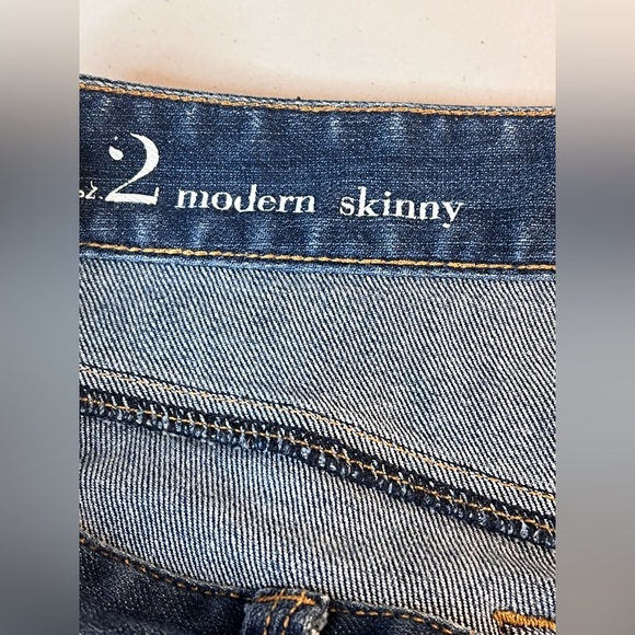 Ann Taylor LOFT Women’s Modern Skinny Jeans, Dark Wash, Size 2 - Picture 8 of 9